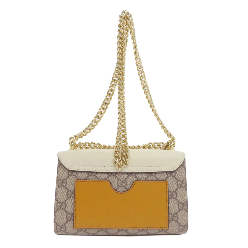 Gucci Bag Shoulder Padlock GG Leather Supreme